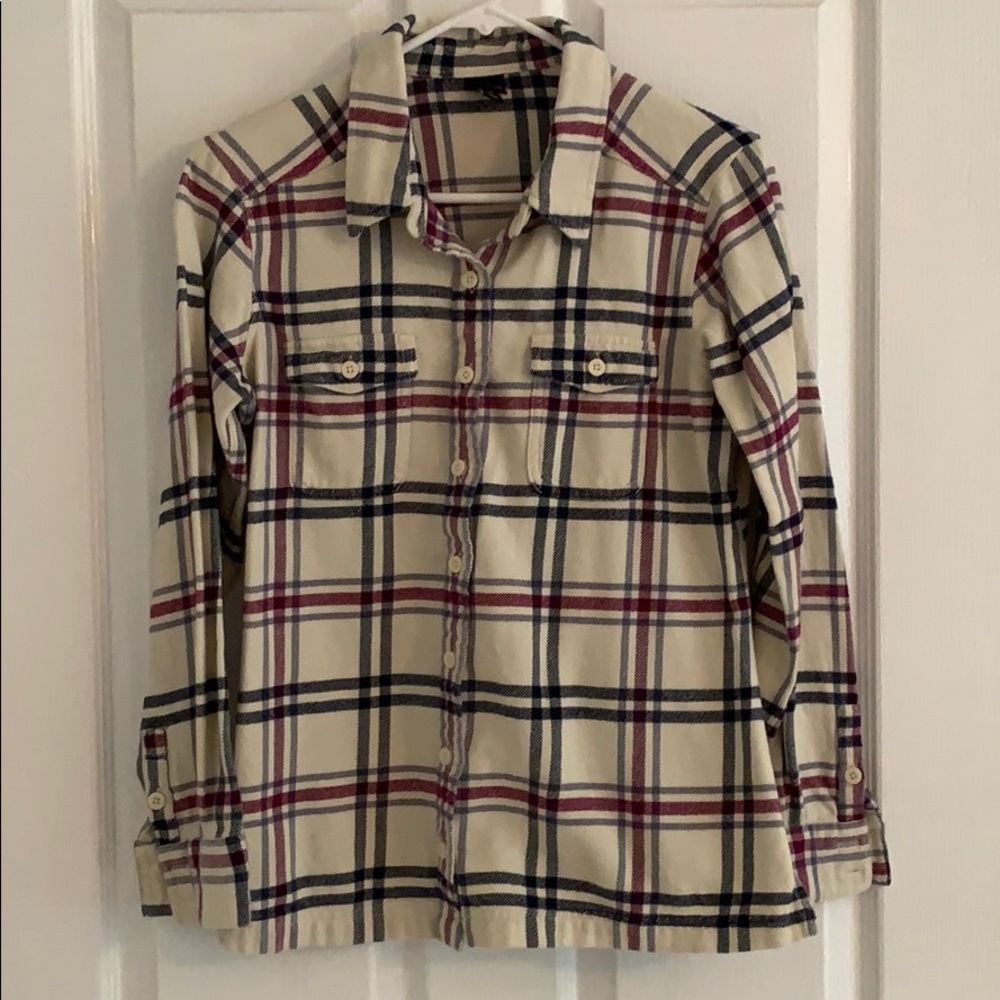 Patagonia Organic Cotton Plaid Flannel
